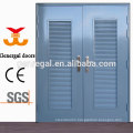ISO9001 Glavanized Steel door with vent louver